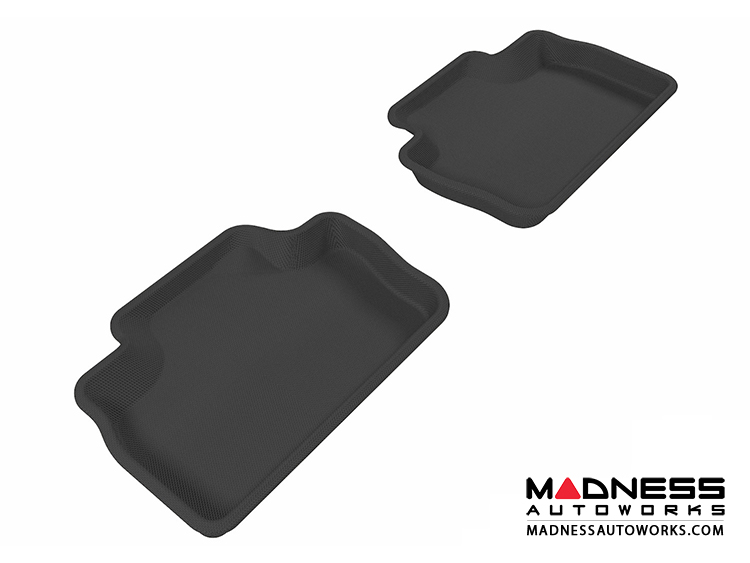 Lexus IS250/ IS350/ ISF Floor Mats (Set of 2) - Rear - Black by 3D MAXpider